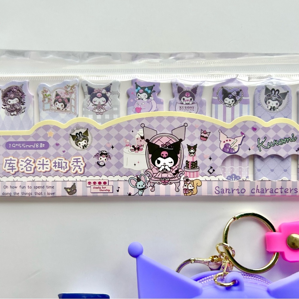 💜(KUR339) Kuromi Adorable 14-Piece Mega Mini Bundle! - Picture 7 of 12